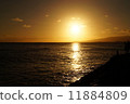 黃昏 日落 傍晚 11884809