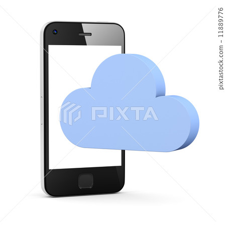 cloud shape speech bubble with phone cloud shape speech bubble with phone 11889776