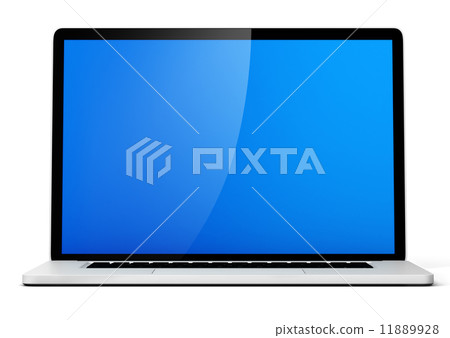 Laptop with blue screen Laptop with blue screen 11889928