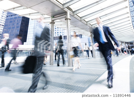 Business People in Motion Business People in Motion 11891446