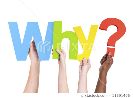 Diverse Hands Holding The Word Why? Diverse Hands Holding The Word Why? 11891496