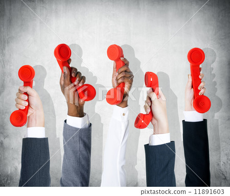 Businessman Holding the Phone Businessman Holding the Phone 11891603