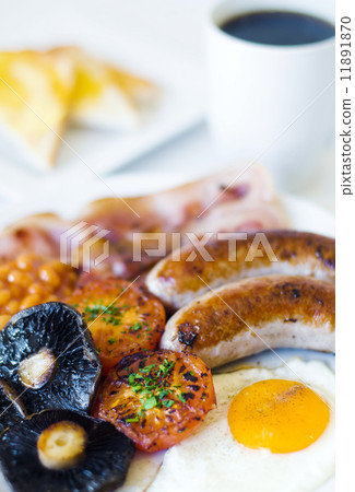 Close-Up Photo Of Full English Breakfast Close-Up Photo Of Full English Breakfast 11891870