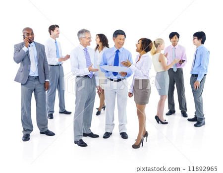 Group of Business People Discussion Group of Business People Discussion 11892965
