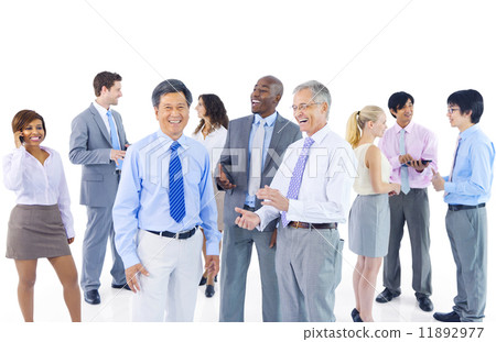 Group of Business People Discussion 11892977
