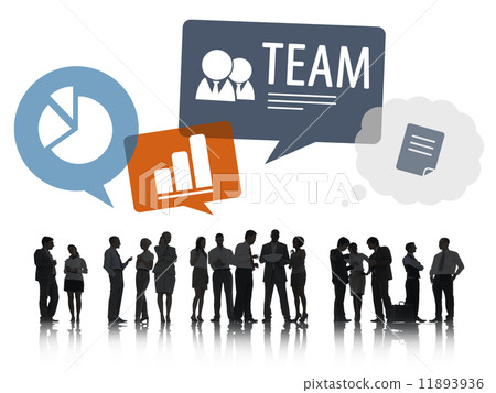 Group of Business People Discussing Business Issues Group of Business People Discussing Business Issues 11893936
