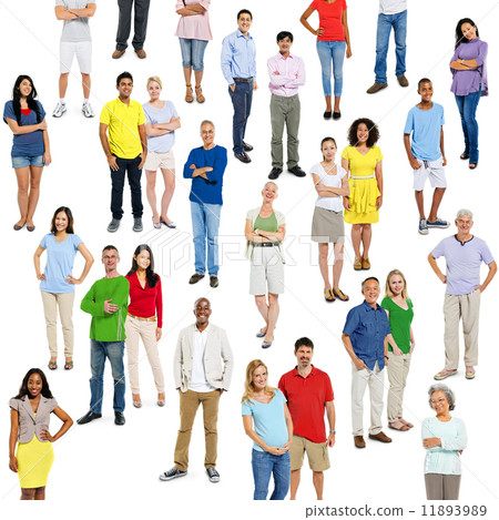 Crowd of people 11893989