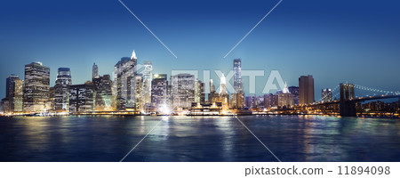 Panaroma Of New York City Panaroma Of New York City 11894098
