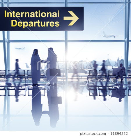 Group of People in the Airport Group of People in the Airport 11894252