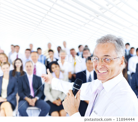 Business man smiling Business man smiling 11894444
