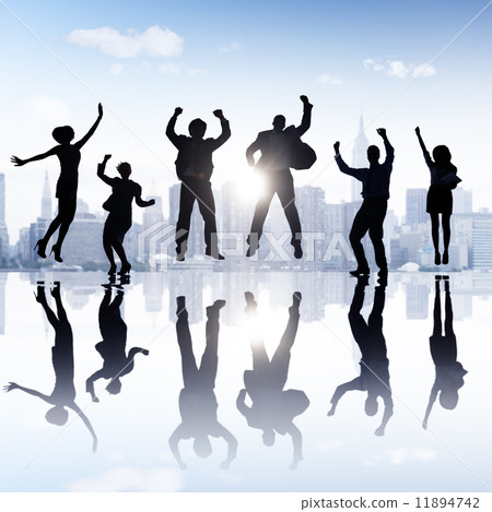 Group of Business People Celebrating Group of Business People Celebrating 11894742