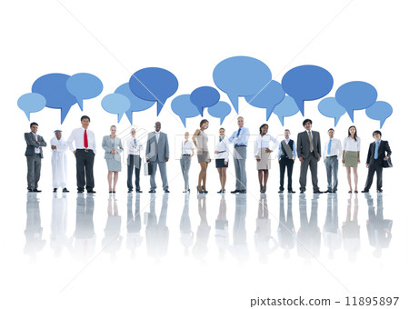 Group of Business People Meeting Group of Business People Meeting 11895897