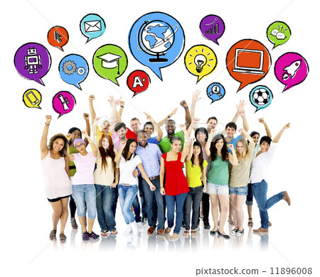Group Of Aspiring High School Students Group Of Aspiring High School Students 11896008