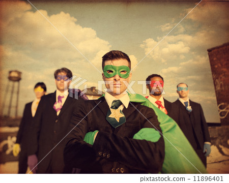 Superhero Businessmen 11896401