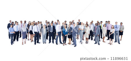 Mullti-ethnic group of business person Mullti-ethnic group of business person 11896631