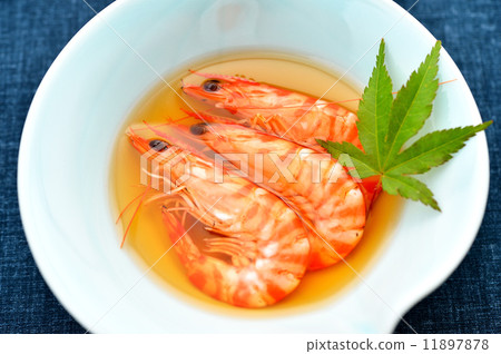 Boiled prawn shrimp (sauce) from Hamana Lake (simmered). Boiled car shrimp with "Soy sauce + sugar + mirin + cooking liquor + water". Boiled prawn shrimp (sauce) from Hamana Lake (simmered). Boiled car shrimp with "Soy sauce + sugar + mirin + cooking liquor + water". 11897878