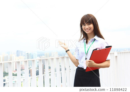 Asian business woman 11898422