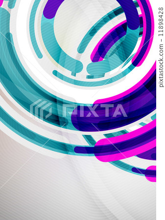 Futuristic rings and circles design template Futuristic rings and circles design template 11898428