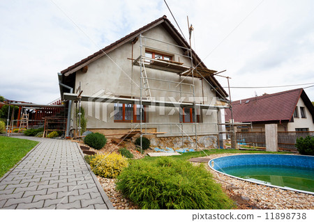 repaired rural house 11898738