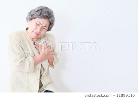 Senior women illness image 11899110