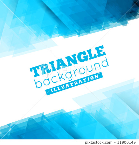Triangle abstract vector background illustration - Stock Illustration ...