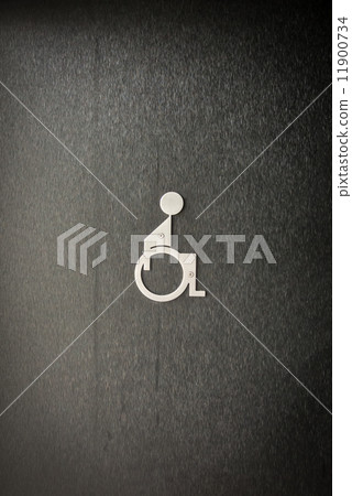 Metal Disabled Sign 11900734