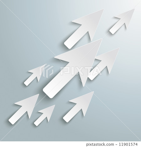 White Click Mouse Arrows Growth PiAd White Click Mouse Arrows Growth PiAd 11901574