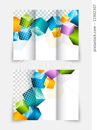 3d cubes brochure design 3d cubes brochure design 11902307