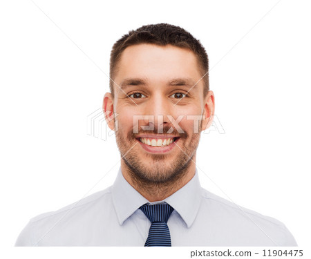 portrait of smiling businessman portrait of smiling businessman 11904475