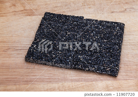Black sesame seed honey bar Black sesame seed honey bar 11907720