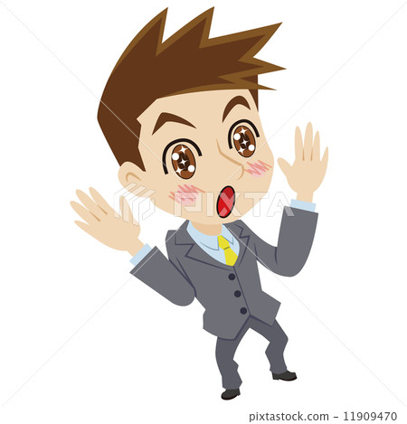 Two embattled businessman who is impressed Two embattled businessman who is impressed 11909470