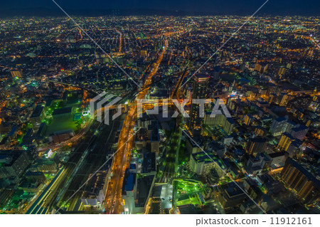 阿倍野哈爾庫斯夜景(東側) 阿倍野哈爾庫斯夜景(東側) 11912161
