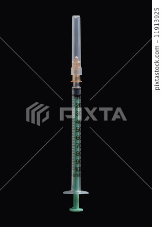 Close-up of syringe  11913925