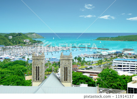 Mosel Bay in Noumea, New Caledonia 11914137