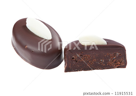 Image of delicious dark chocolate candy Image of delicious dark chocolate candy 11915531