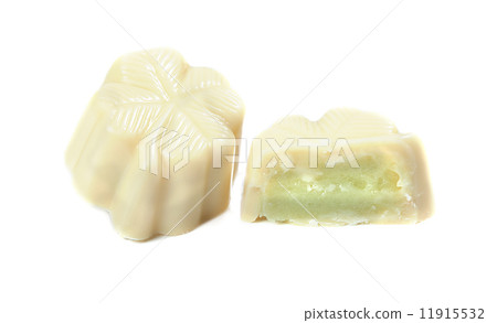 Candy made of milk chocolate with cream filling Candy made of milk chocolate with cream filling 11915532