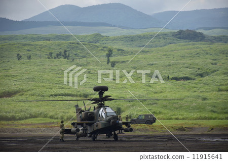 2014 Fuji General Thermal Exercise Attack Helicopter AH - 64 D Apache 8/24 Production 2014 Fuji General Thermal Exercise Attack Helicopter AH - 64 D Apache 8/24 Production 11915641