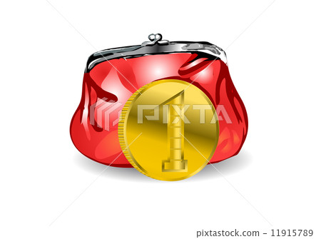 purse and coin purse and coin 11915789