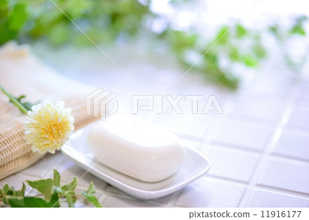 Soap in bath image tile 11916177