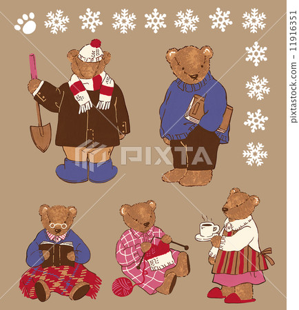 Cute bear 11916351
