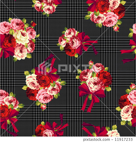 Rose and ribbon patterns 11917233
