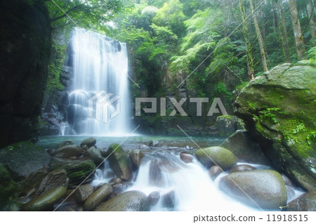 Wakayama Prefecture Shingu City Aiga Mulberry Falls 11918515