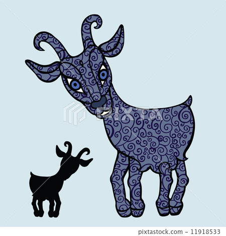 Goat 2015. Symbol of the new year. 11918533
