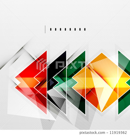 Squares and shadows - tech abstract background Squares and shadows - tech abstract background 11919362