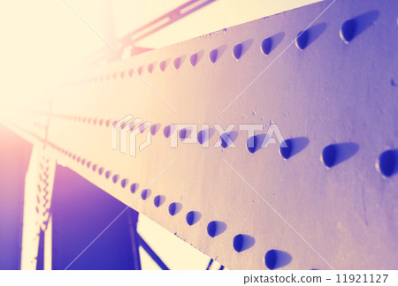 Vintage colorful abstract background of steel construction with 11921127
