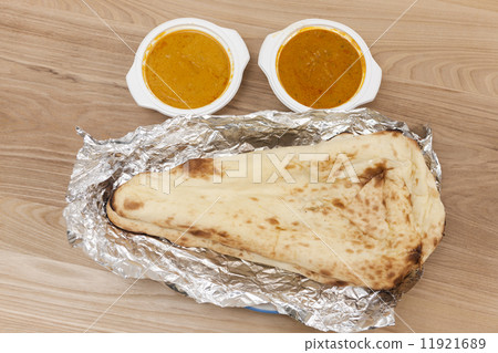 Indian curry and Nan 11921689