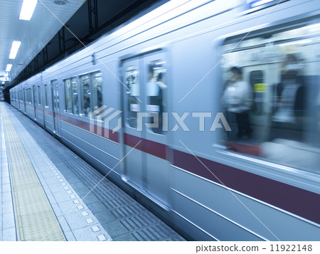 Departing subway 11922148