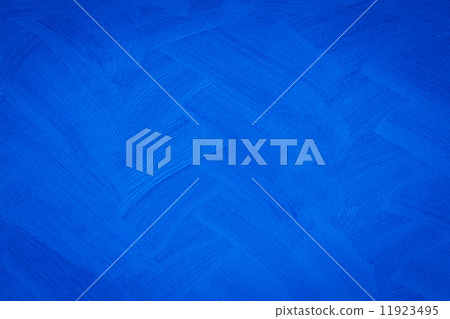 Brushed blue wall texture - dirty background 11923495