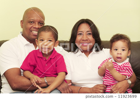 Gorgeous african family 11923699