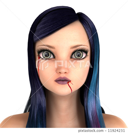 恐怖化妝女士 11924231